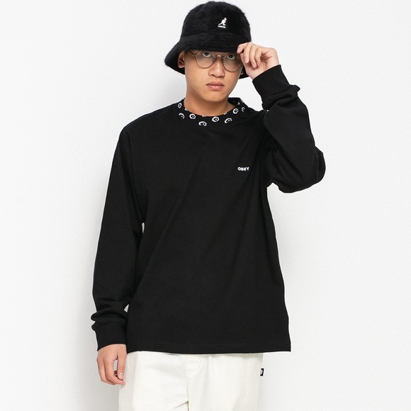 NEW!!!Obey Jacobson Jacquard Longsleeve - Picture 2 of 3